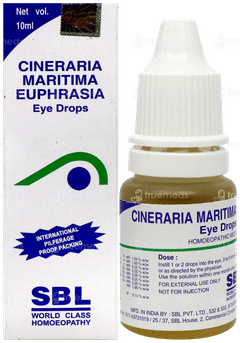 Sbl Cineraria Maritima Euphrasia Eye Drops 10Ml Sbl Cineraria Maritima Euphrasia Eye Drops 10Ml